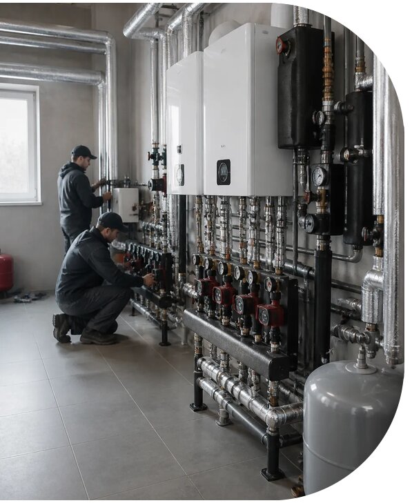 Строительство котельных для домов и объектов в Угличе